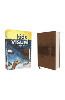 NIV Kids' Visual Study Bible Leathersoft  Bronze Full Color Interior 9780310758464