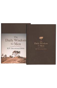 KJV The Daily Wisdom for Men Devotional Bible 9781636090139