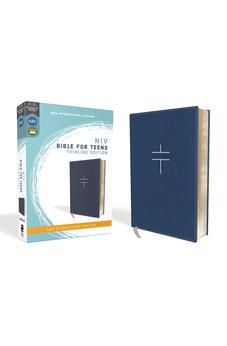 NIV Thinline Bible for Teens Comfort Print soft leather-look blue (red letter) 9780310454953