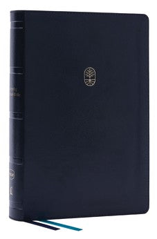 NKJV Encountering God Study Bible (Black Leathersoft, Red Letter, Comfort Print, Thumb Indexed) 9780785279532