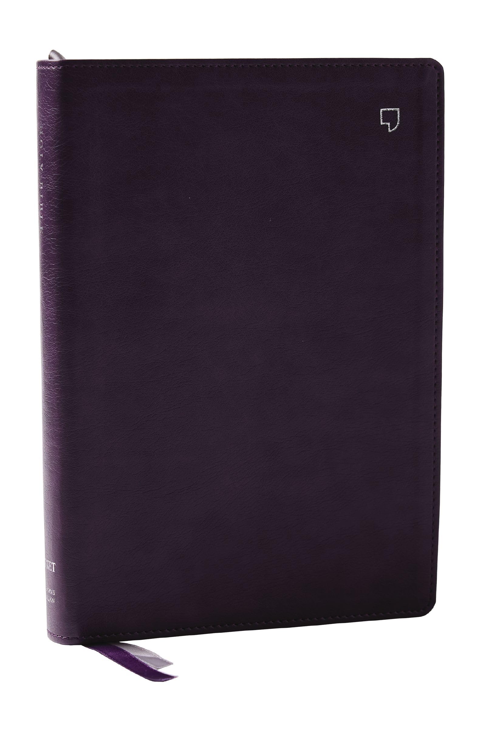 NET Bible Large Print Thinline with Cross References, Purple Leathersoft, Comfort Print (Thumb Indexed) 9781400334919