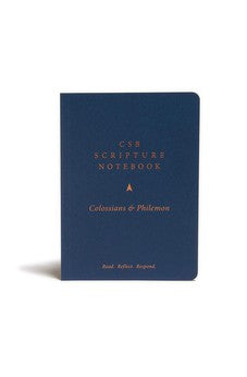 CSB Scripture Notebook, Colossians and Philemon: Read. Reflect. Resopnd. 9781087722566