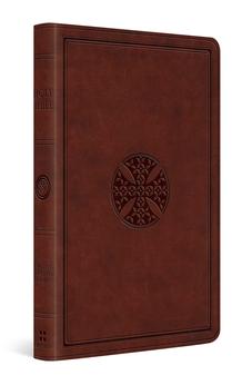 ESV Value Thinline Bible (TruTone Brown Mosaic Cross Design) 9781433562273