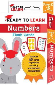 Ready to Learn: Pre-K-K Numbers Flash Cards: Includes 48 Cards to Practice Counting and Number Recognition! 9781645173380