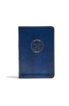 CSB Military Bible Royal Blue LeatherTouch 9781433651786
