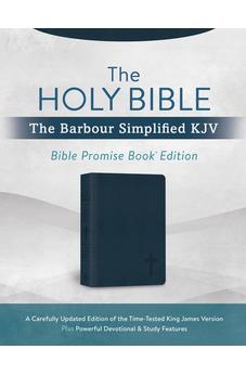 KJV The Holy Bible: Simplified KJV Bible Promise Book Edition [Navy Cross] 9781636094793