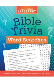 Bible Trivia Word Searches: Dozens of Puzzles to Test Your Knowledge of God's Word 9781636097411