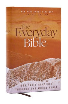 NKJV The Everyday Bible, Hardcover, Red Letter, Comfort Print: 365 Daily Readings Through the Whole Bible 9780785262961