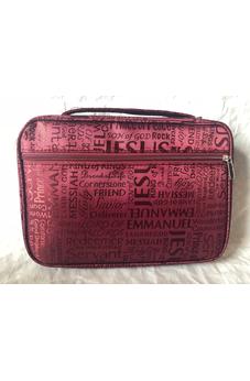 Names of Jesus Bible Cover Burgundy, XXL (23675XXL) 812839022661