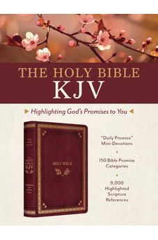 KJV Highlighting God's Promises to You - Crimson & Gold 9781636097541