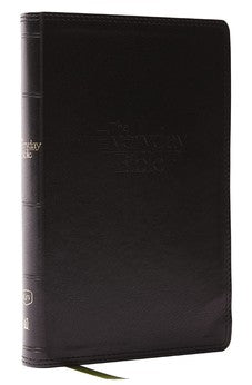 KJV The Everyday Bible, Black Leathersoft, Red Letter, Comfort Print 9780785261933