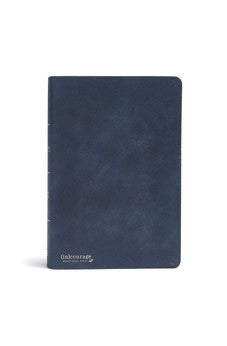 CSB (In)Courage Devotional Bible Navy Genuine Leather 9781535924948