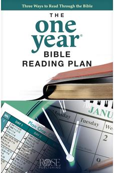 One-Year Bible Reading Plan pamphlet