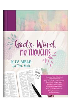 KJV God's Word, My Thoughts Bible for Teen Girls 9781636091464