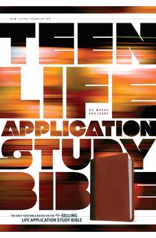 NLT Tyndale Teen Life Application Study Bible (LeatherLike, Brown), NLT Study Bible with Notes and Features, Full Text New Living Translation 9781496434326