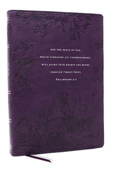 NKJV Peace of God Bible: Discover and Experience God's Shalom Throughout the Bible (Purple Leathersoft, Red Letter, Comfort Print) 9781400335015