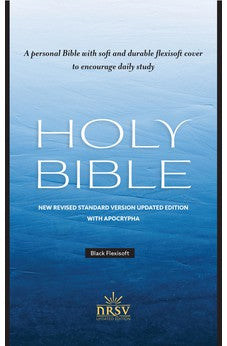 NRSV Updated Edition Flexisoft Bible with Apocrypha (LeatherLike, Black)