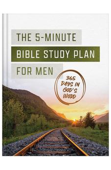The 5-Minute Bible Study Plan for Men: 365 Days in God's Word 9798891512443