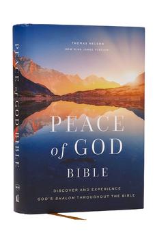 NKJV Peace of God Bible: Discover and Experience God's Shalom Throughout the Bible (Hardcover, Red Letter, Comfort Print)