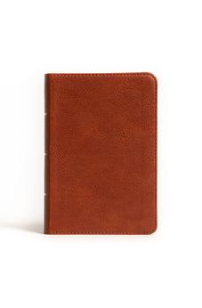 NASB Large Print Compact Reference Bible, Burnt Sienna Leathertouch
