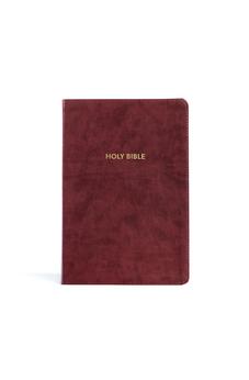 KJV Rainbow Study Bible, Burgundy LeatherTouch, Black Letter, Pure Cambridge Text, Bible Study Helps, Reading Plans, Full-Color Maps, Easy to Read Bible MCM Type