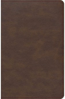 KJV Single-Column Compact Bible, Brown LeatherTouch, Red Letter, Pure Cambridge Text, Full-Color Maps, Easy-to-Read Bible MCM Type
