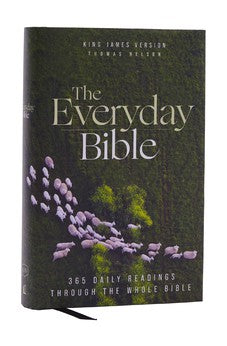 KJV The Everyday Bible, Hardcover, Red Letter, Comfort Print: 365 Daily Readings Through the Whole Bible