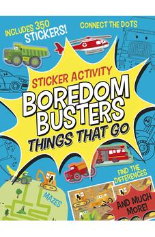 Boredom Busters: Things That Go Sticker Activity: Includes 350 stickers!