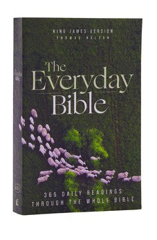 KJV The Everyday Bible, Paperback, Red Letter, Comfort Print: 365 Daily Readings Through the Whole Bible