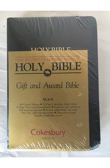 NRSV  Gift and Award Bible Cokesbury: Black Simulated Leather, Red Letter