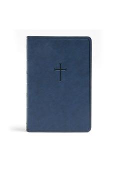CSB Everyday Study Bible Navy Cross LeatherTouch 9781430070481