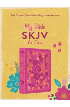 SKJV  Simplified King James Version Holy Bible: My Bible  for Girls - Pink and Gold Florals 9781636098180