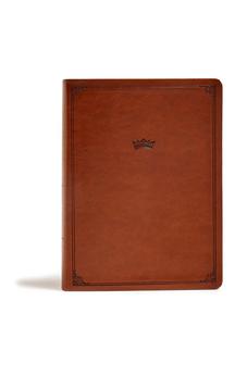 CSB Tony Evans Study Bible British Tan LeatherTouch Indexed