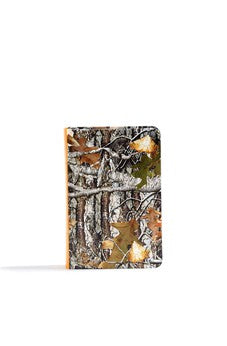CSB Sportsman's Bible: Large Print Compact Edition Mothwing Camouflage LeatherTouch