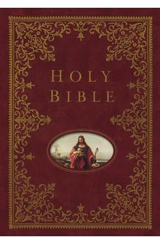 NKJV Providence Collection Family Bible Hardcover Indexed Red Letter Edition (Signature)