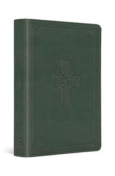 ESV Value Large Print Compact Bible (TruTone, Quiet Forest, Celtic Cross Design) 9781433596957