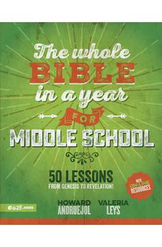 Whole Bible in a Year for Middle School (Toda la Biblia en un año para preadolescentes)