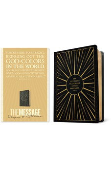 The Message Anniversary Edition (Leather-Look, Life-Light Black) 9781641587082
