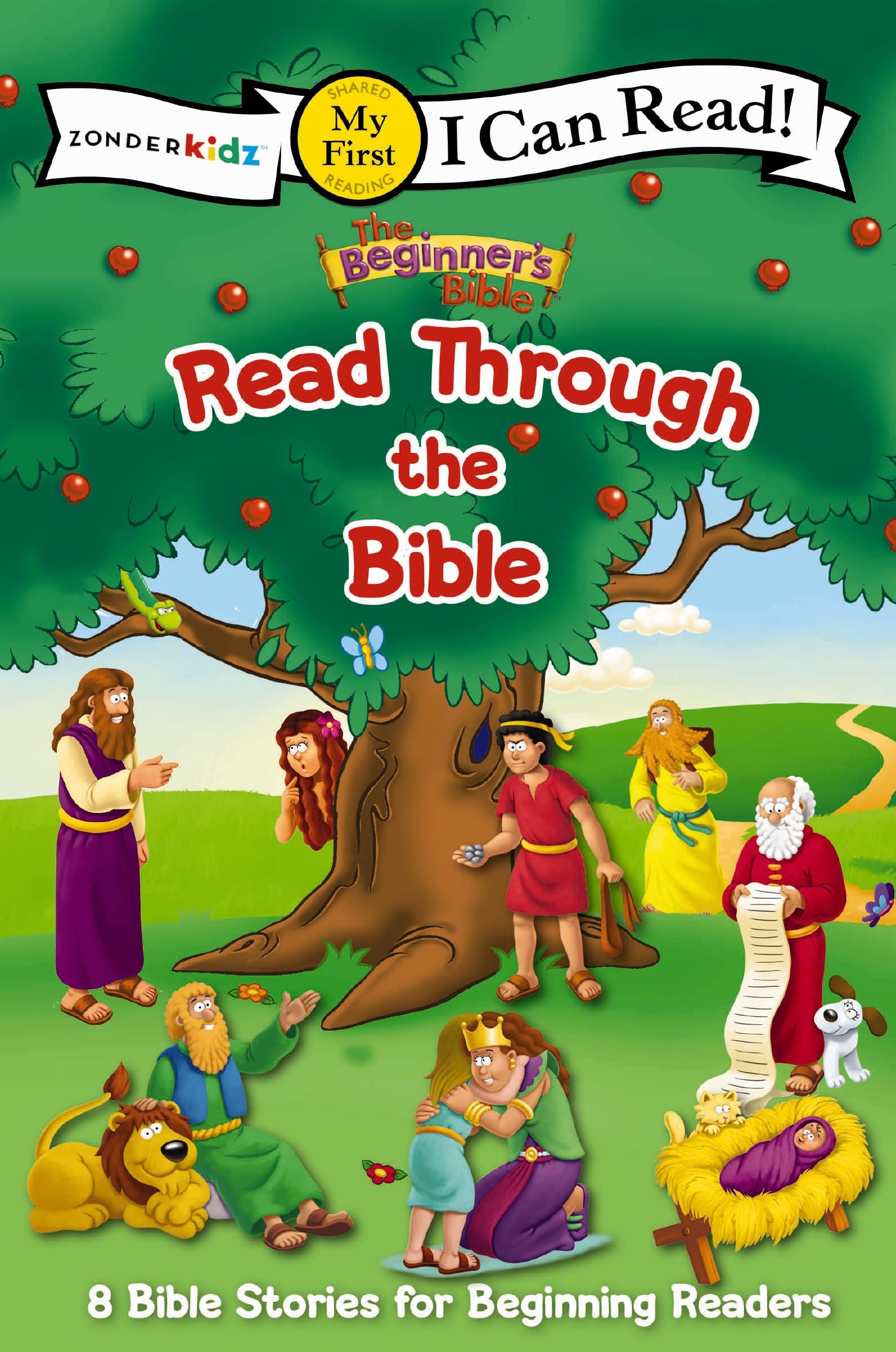 The Beginner's Bible Read Through the Bible: 8 Bible Stories for Beginning Readers 9780310752806