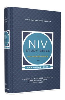 NIV Personal-Size Study Bible, Fully Revised Edition, Comfort Print, hardcover (red letter) 9780310449102