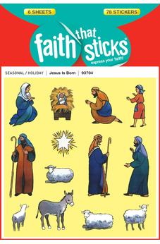 Jesus Is Born (Faith That Sticks Stickers)