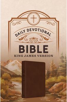 KJV Daily Devotional Bible [Hickory Cross] 9781636099491