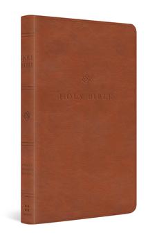 ESV Value Thinline Bible (TruTone, English Saddle)