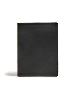 CSB Tony Evans Study Bible Black Genuine Leather Indexed