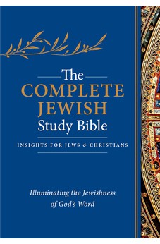 The Complete Jewish Study Bible, Flexisoft (Imitation Leather, Blue, Indexed): Illuminating the Jewishness of God's Word