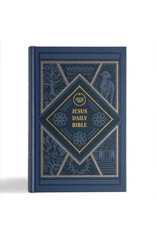 CSB Jesus Daily Bible, Hardcover, Guided 52-Week Reading Plan, Easy-to-Read Bible Serif Type