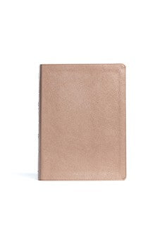 CSB Study Bible, Rose Gold LeatherTouch, Red Letter, Study Notes and Commentary, Illustrations, Articles, Word Studies, Outlines, Timelines, Easy-to-Read Bible Serif Type 9781087782577