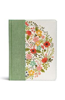 CSB Notetaking Bible Sage Cloth Over Board