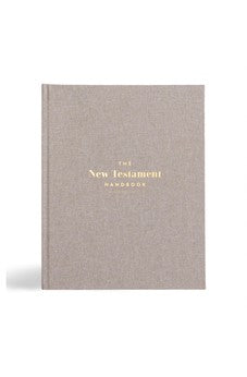 New Testament Handbook, Stone Cloth Over Board, Full-color Design, Commentary, Charts, Maps, Outlines, Timelines, Word Studies