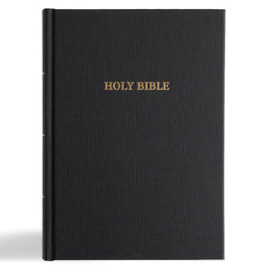 KJV Study Bible, Personal Size Edition, Black Cloth Over Board, Red Letter, Pure Cambridge Text, Study Notes, Commentary, Articles, Photos, Timelines, Maps, Easy-to-Read MCM Type